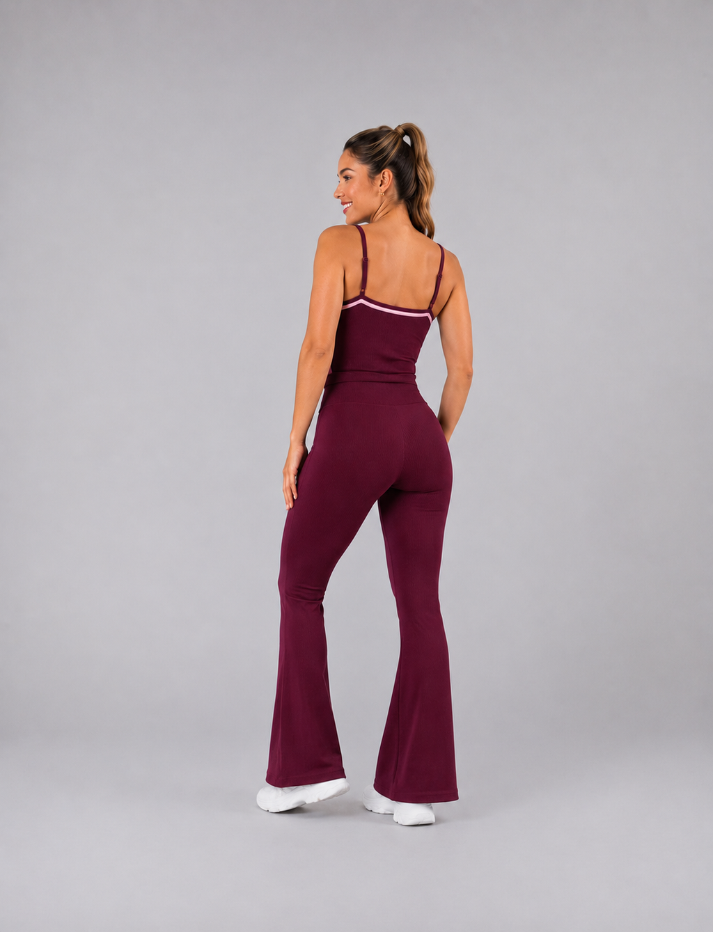 SET LEGGINS SIN REALCE Y BODY TELA PREMIUM  Ref. Leggins 10141 – Body 8005