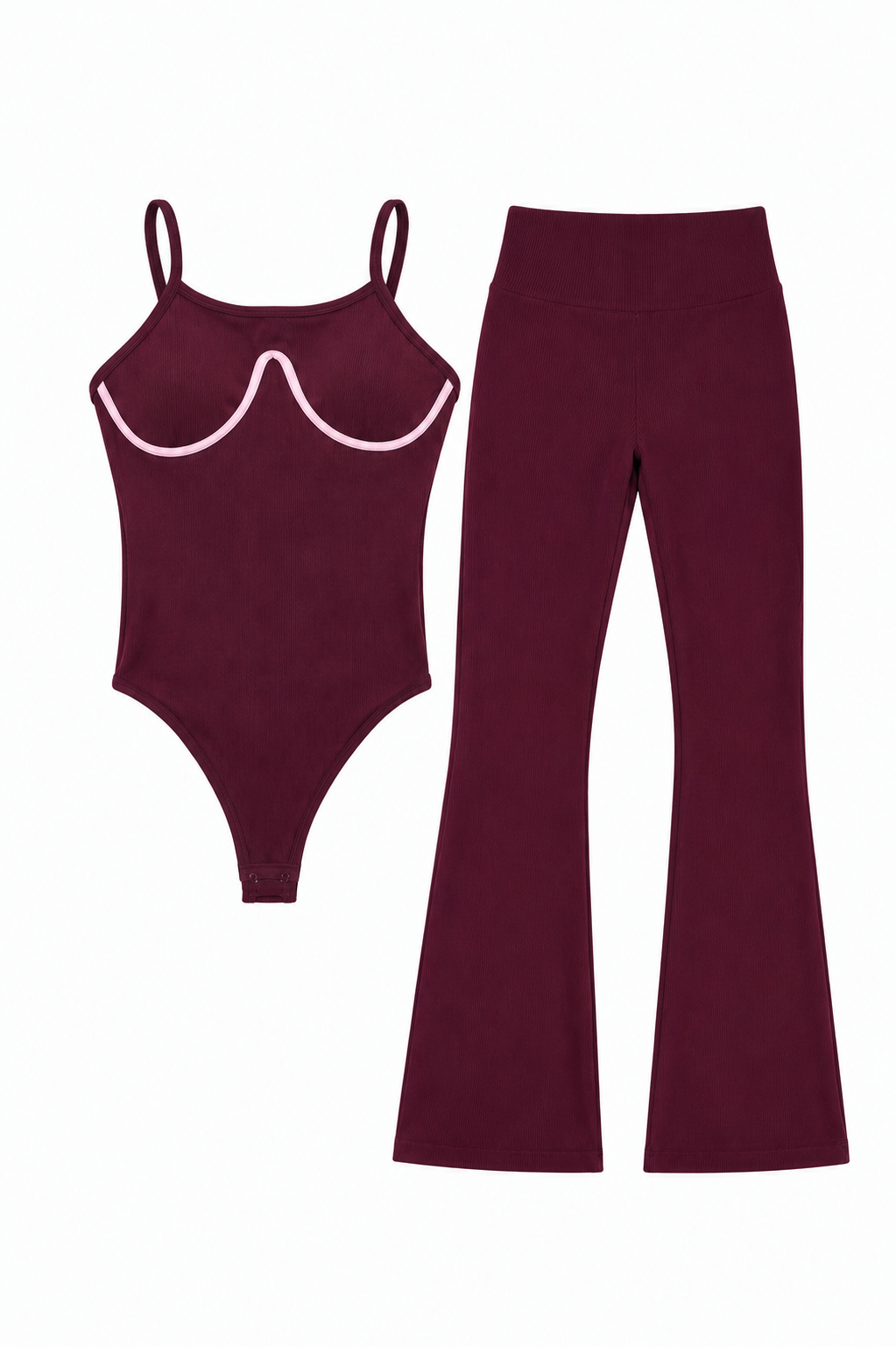 SET LEGGINS SIN REALCE Y BODY TELA PREMIUM  Ref. Leggins 10141 – Body 8005