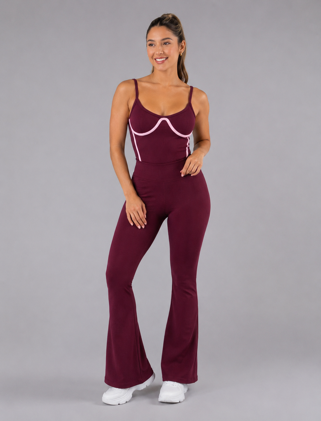 SET LEGGINS SIN REALCE Y BODY TELA PREMIUM  Ref. Leggins 10141 – Body 8005