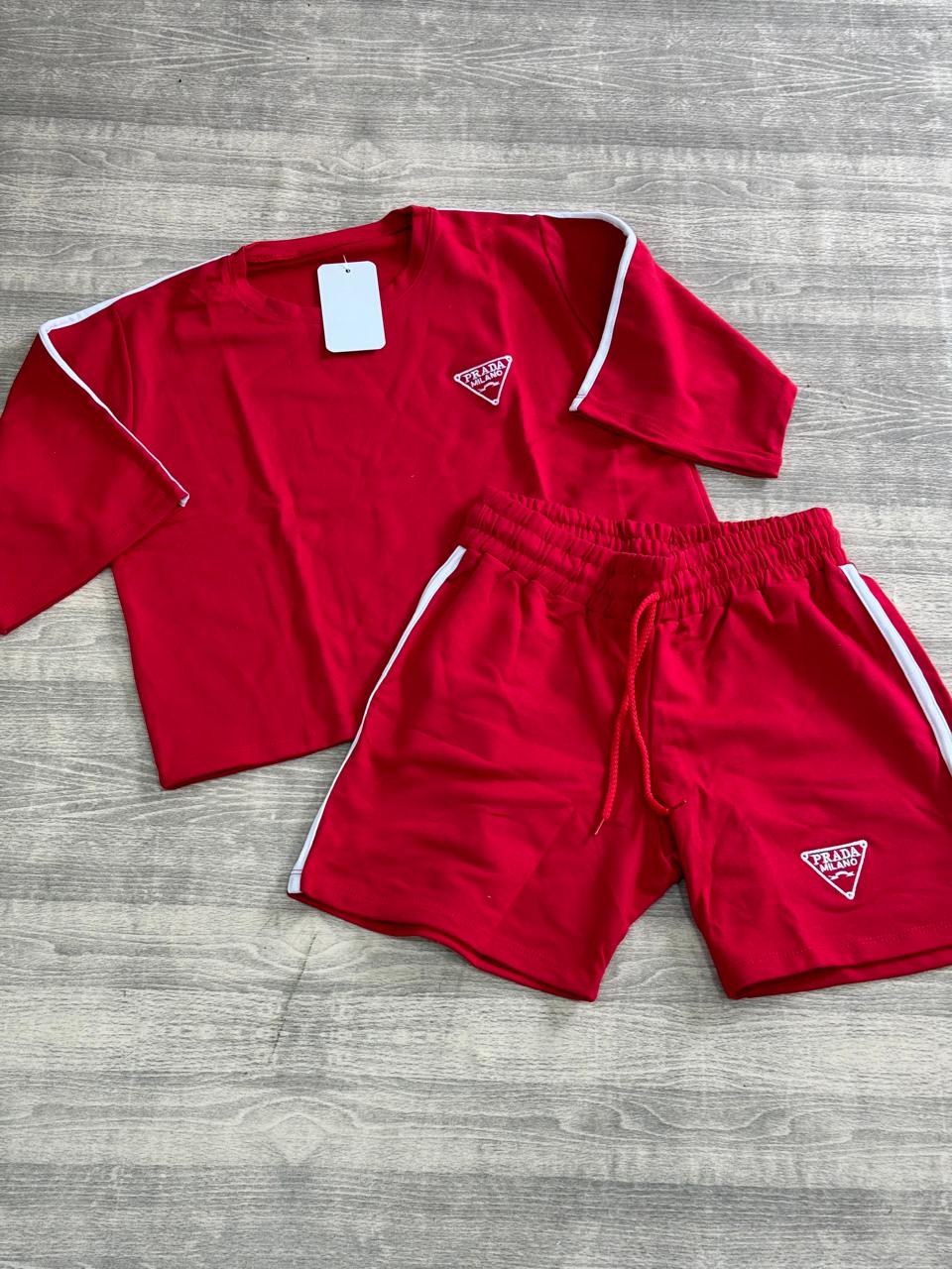 SET CAMISA Y BERMUDA PRADA